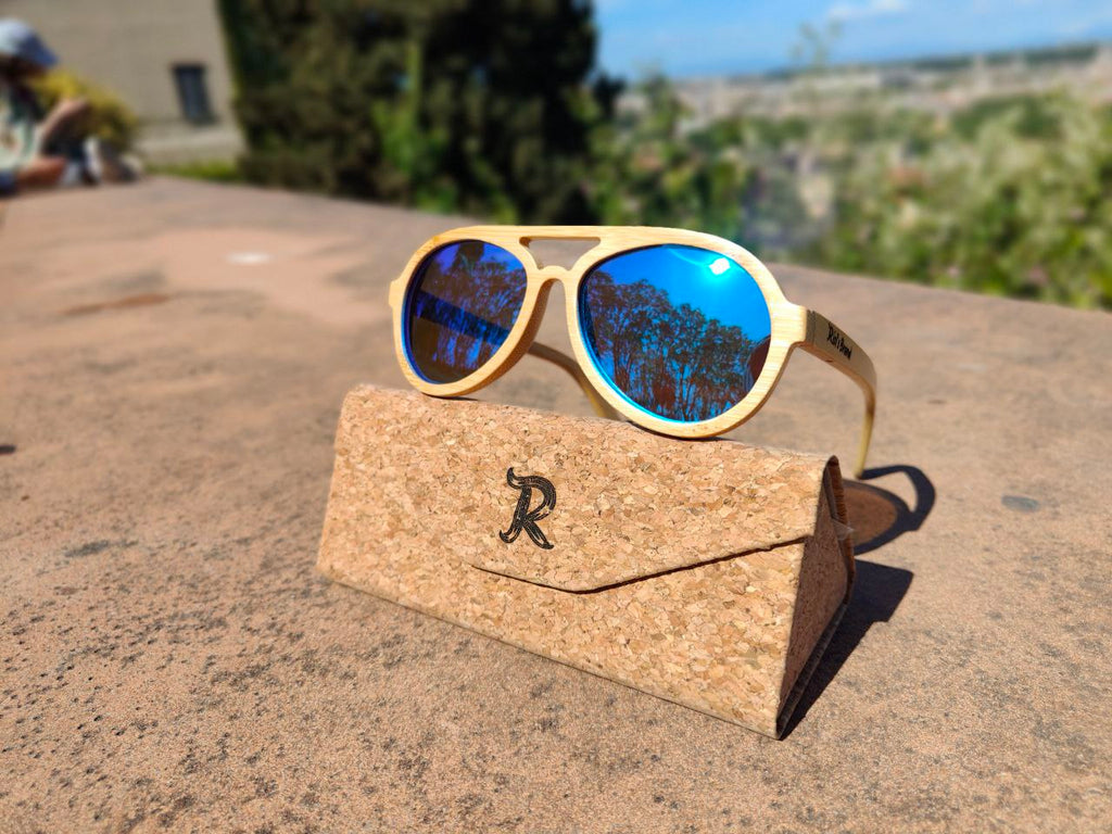 Ray- Occhiali in legno
